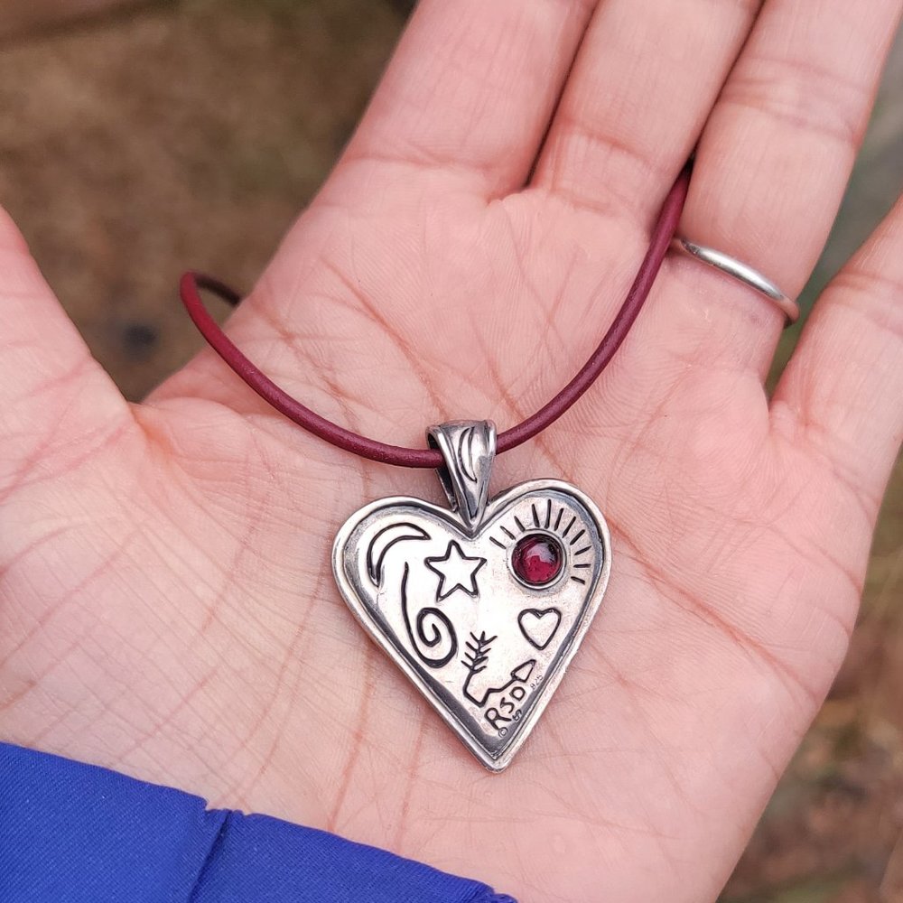 Gorgeous Vintage Designer Solid 925 Sterling Silv… - image 7